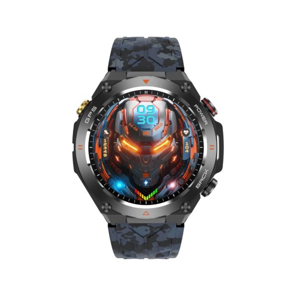 ZCWATCH V1024 GPS Outdoor Tank2, Bt Call, Spor Sağlık, 1 ATM Profesyonel Akıllı Saat - Görsel 2