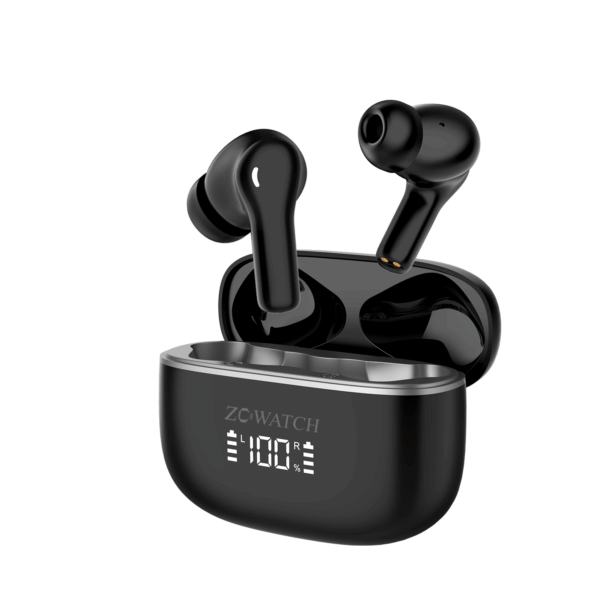 ZCWATCH E0225 ANC/ENC Aktif Gürültü Engelleme 4 Mikrofonlu Bluetooth 5.3 TWS, 500 mAH (ZCWATCH Türkiye Garantili)