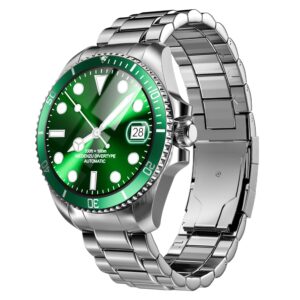 ZCWATCH V0525 316L Paslanmaz Çelik, Döner Bezel, Bt Call, Spor Sağlık, IP68 Profesyonel Akıllı Saat