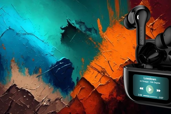 E0325 ANC/ENC Aktif Gürültü Engelleme 4 Mikr. Bluetooth 5.3 Tws, 470 Mah LCD Ekran