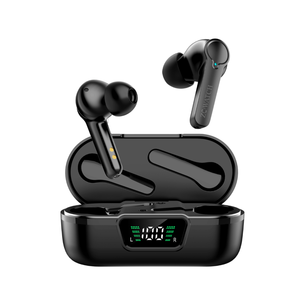 ZCwatch E0425 ANC/ENC Aktif Gürültü Engelleme 4 Mikr. Bluetooth 5.3 Tws Kulaklık, 470 Mah Wireless Şarj