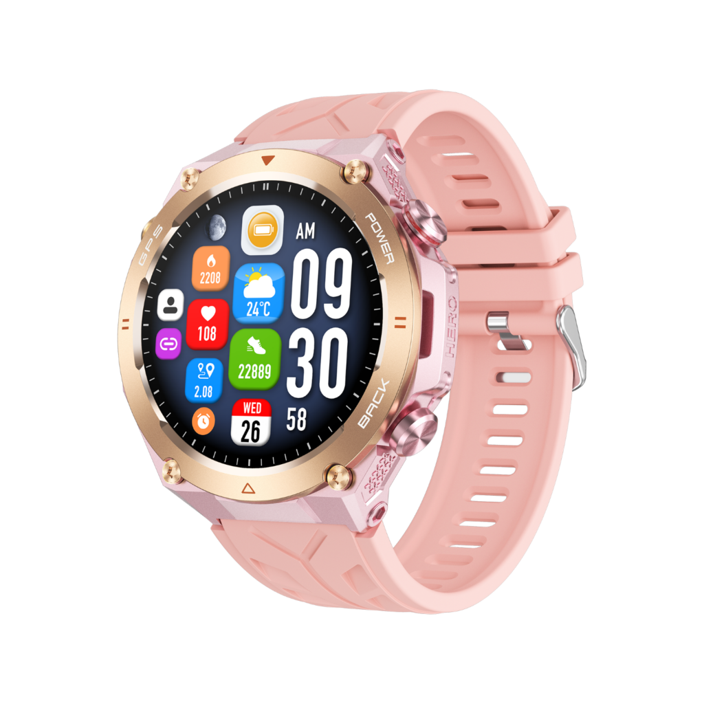 ZCWATCH V1024 GPS Outdoor Tank2, Bt Call, Spor Sağlık, 1 ATM Profesyonel Akıllı Saat
