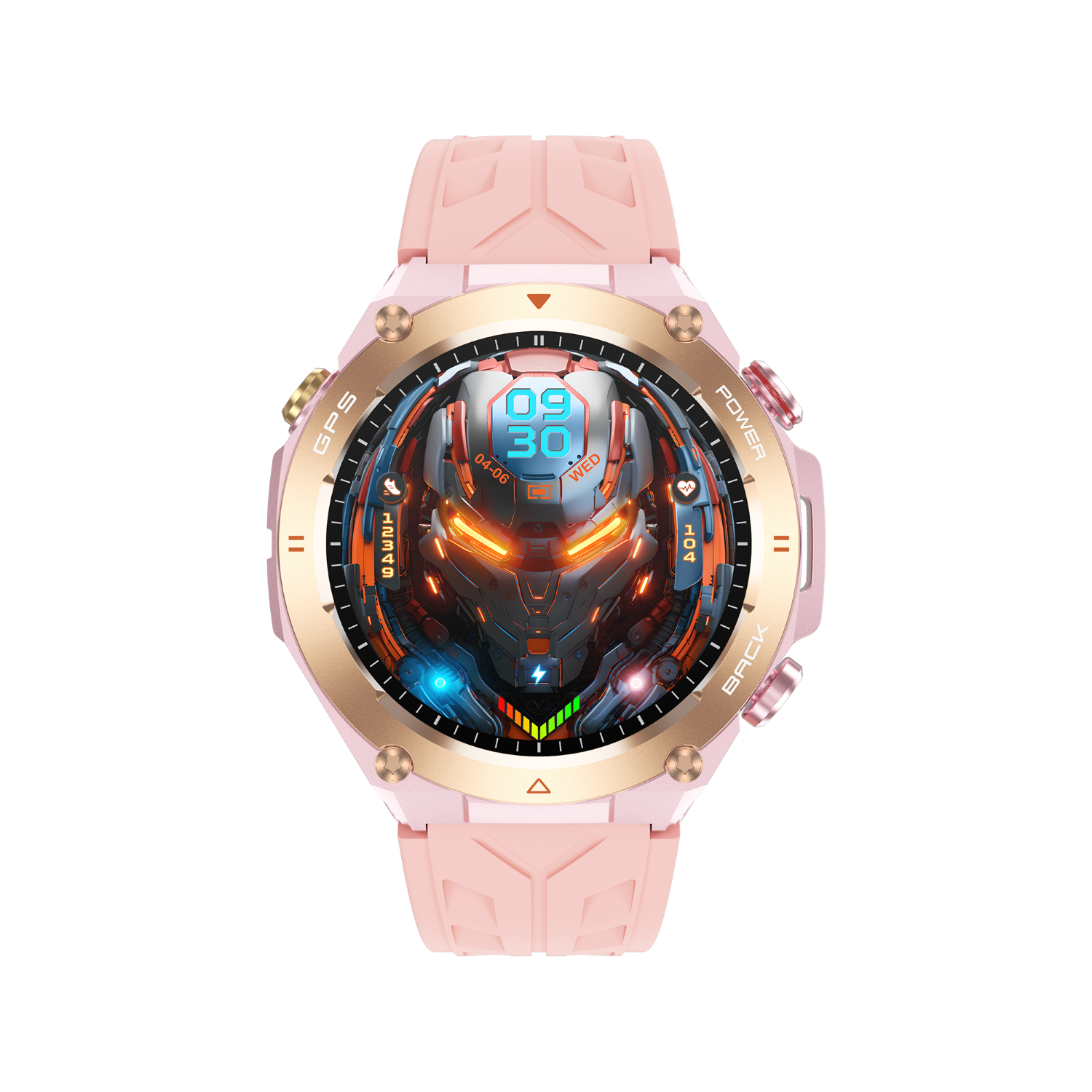 ZCWATCH V1024 GPS Outdoor Tank2, Bt Call, Spor Sağlık, 1 ATM Profesyonel Akıllı Saat - Görsel 2