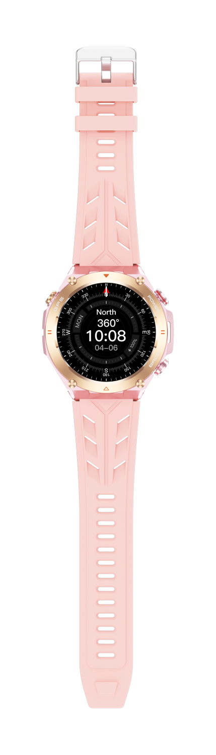 ZCWATCH V1024 GPS Outdoor Tank2, Bt Call, Spor Sağlık, 1 ATM Profesyonel Akıllı Saat - Görsel 4